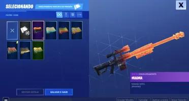 Conta do fortnite