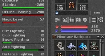 Chars Tibia Knight Lvl 115 E Druid 84 + Soft Boots - Xantera