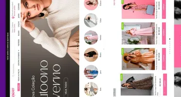 Loja Virtual Modas Glow - wordpress + Elementor