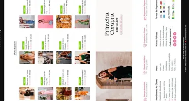 Loja Virtual Modas Glow - wordpress + Elementor