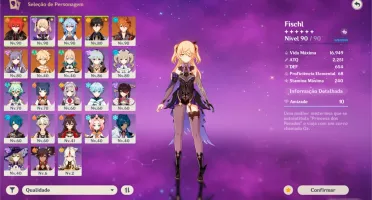 AR 55 6 CHARS 5★ + 4 ARMAS 5★