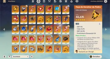 AR 55 6 CHARS 5★ + 4 ARMAS 5★