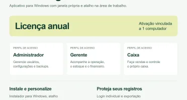 Fichas Evento — Licença Anual Para 1 Computador