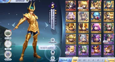 Saintseiya Awakening A-139 + 2100 Gemas Avançadas
