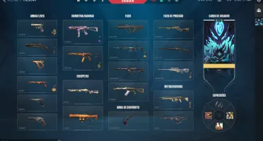 Conta VALORANT | Arcane + Karambit Saqueador + RGX