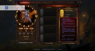 Diablo 3 Itens Build Feiticeiro