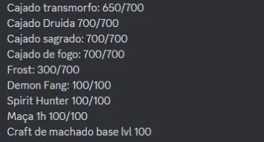 Conta albion 1.03b de fama
