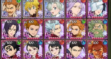 Conta EndGame 10KkCc - Milim 6/6 + Meliodas e Elizabeth 4/6