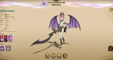 Conta EndGame 10KkCc - Milim 6/6 + Meliodas e Elizabeth 4/6