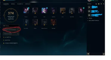 conta lol-123 Campeões - 36 Skin - 52 Ícones - 4pag De Runas
