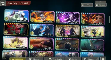Conta Jujutsu Kaisen Phantom Parade End Game Muito Forte