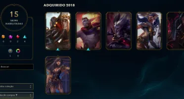 Conta LOL Gold 5/51 Campeões/15 Skins.