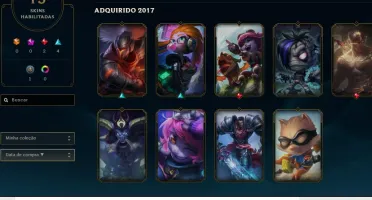 Conta LOL Gold 5/51 Campeões/15 Skins.