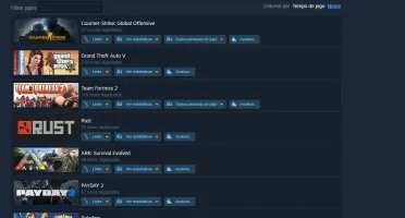 Steam conta