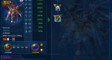 Ox 140Lv/140%, Db, Susa-Shin Brinco Fang Pft + Miracle Ring