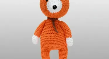 Raposa Pai Amigurumi