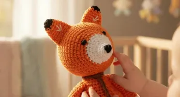Raposa Pai Amigurumi