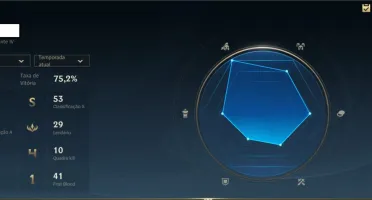 Conta Wild Rift Diamante IV 75% winrate (MMR Alto)