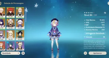 💫Conta Genshin 💫 AR 57 server NA
