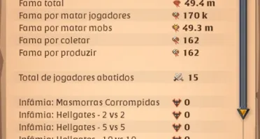 Conta de Entrada para HCE (49m Fama Total) !!