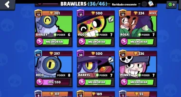 Conta brawlstars