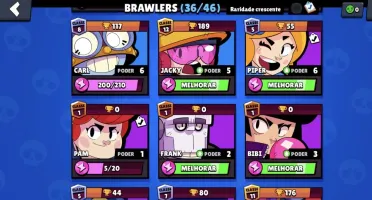 Conta brawlstars
