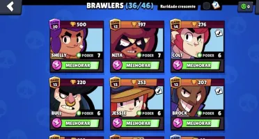Conta brawlstars