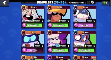 Conta brawlstars