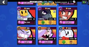 Conta brawlstars