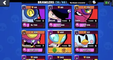Conta brawlstars