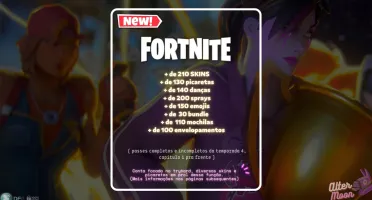 (SUPER PROMOÇÃO) CONTA FORTNITE MAIS DE 200 SKINS !!!
