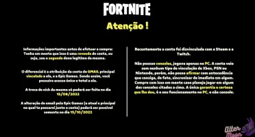 (SUPER PROMOÇÃO) CONTA FORTNITE MAIS DE 200 SKINS !!!