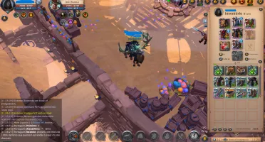 conta Albion com 1.6b fama 9m coleta 320m  prata em itens