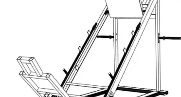 Projeto Aparelho De Academia Leg Press 45° Completo + Bônus
