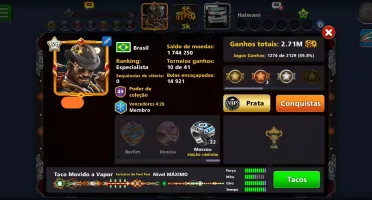 CONTA TOP 8 BALL POOL