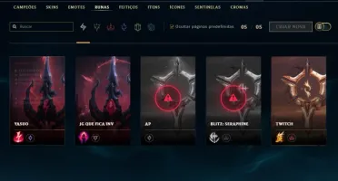 Conta de League of Legends