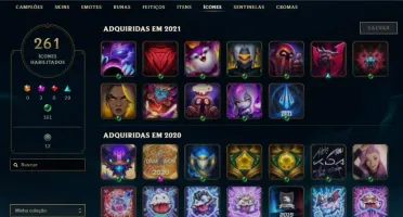 Conta de League of Legends