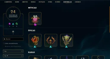 Conta de League of Legends