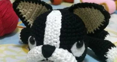 Boston Terrier Amigurumi