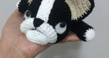 Boston Terrier Amigurumi