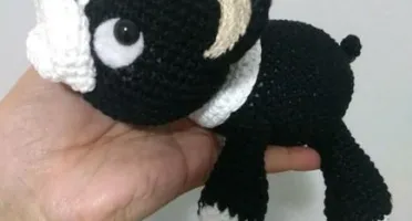 Boston Terrier Amigurumi