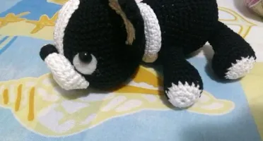 Boston Terrier Amigurumi