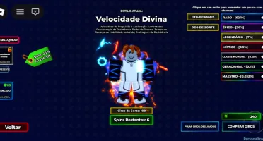Conta Blue Lock Rivals com Krampus Barou