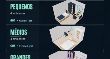 Quarto Gamer: 12 Ideias de Ambientes + Visualizador 3D e PDF