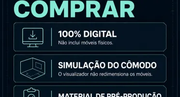 Quarto Gamer: 12 Ideias de Ambientes + Visualizador 3D e PDF