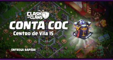 Conta Clash Of Clans CV15
