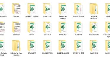 Planilhas de Excel (Mais de 740 planilhas)