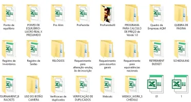 Planilhas de Excel (Mais de 740 planilhas)