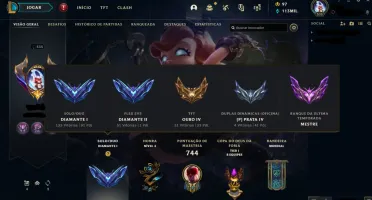 Vendo conta mmr bom, skin pra crlho