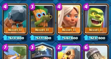 CONTA NÍVEL 13 CLASH ROYALE + 236K DE OURO BARATA